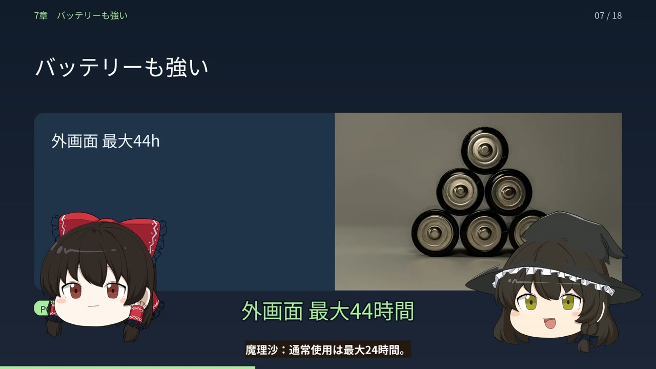 外画面 最大44h